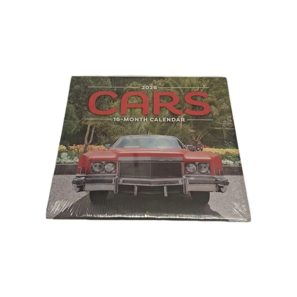 2026 Cars Wall Calendar 20